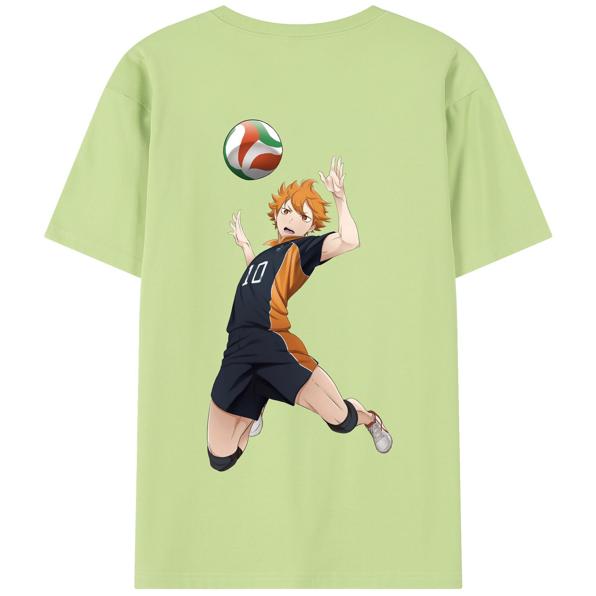 （画像用） ハイキュー!! Haikyu!! 綿100％半袖Tシャツ（背面プリント）